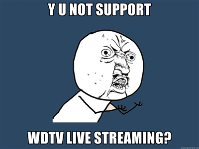 Y U NOT SUPPORT?